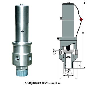 AQ-20空壓機安全閥